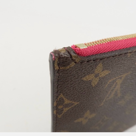 Authentic Louis Vuitton Neverfull MM pink pivone pouch wristlet - Picture 6 of 15